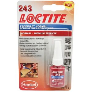 Normale Netzbremse mit mittlerem Widerstand in Blisterverpackung Loctite 243 Rouge 5 ml Normale Netzbremse mit mittlerem Widerstand in Blisterverpackung Loctite 243 Rouge 5 ml