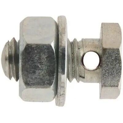 Blister von 25 Bremskabelklemmen für Fahrräder - Loch 2,5mm - unter Kopf Algi 00420000-025 Argenté Ø6 mm Blister von 25 Bremskabelklemmen für Fahrräder - Loch 2,5mm - unter Kopf Algi 00420000-025 Argenté Ø6 mm