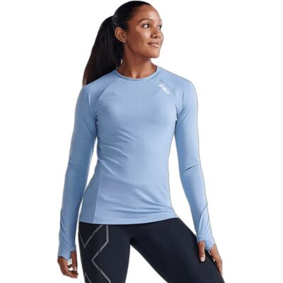 Langärmeliges UnterziehTrikot 2XU Ignition Bleu XS Femme Langärmeliges UnterziehTrikot 2XU Ignition Bleu XS Femme