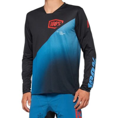 Langarmtrikot 100% r-core-x Noir L Langarmtrikot 100% r-core-x Noir L