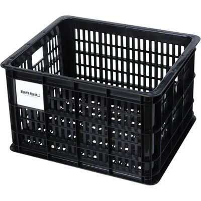 Plastikkorb Basil Crate 34 x 40 x 25 cm Noir 34x40x25 cm Plastikkorb Basil Crate 34 x 40 x 25 cm Noir 34x40x25 cm