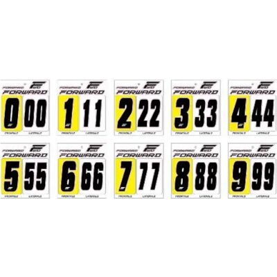 Nummernschild-Kit Forward 7 Noir Nummernschild-Kit Forward 7 Noir