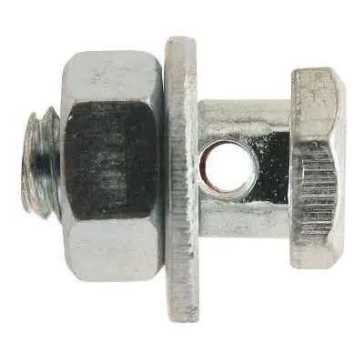 Blister von 25 Fahrrad-Bremskabelklemmen - Loch 2,5mm - versetzt Algi 00421000-025 Argenté Ø6 mm Blister von 25 Fahrrad-Bremskabelklemmen - Loch 2,5mm - versetzt Algi 00421000-025 Argenté Ø6 mm