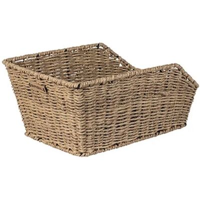 Basil Cento Rattan Look WSL Fahrradkorb - Hinten - Beige Basil Cento Rattan Look WSL Fahrradkorb - Hinten - Beige