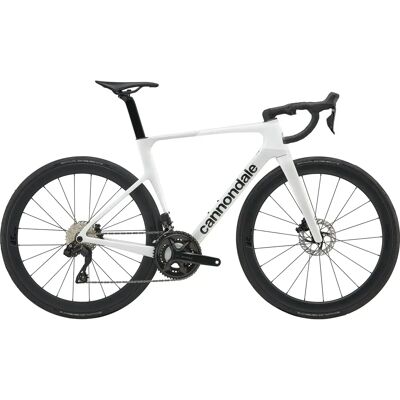 Rennrad Cannondale SuperSix Evo 5 Shimano 105 Di2 R7150 12v Blanc 58 / 182-193 cm Rennrad Cannondale SuperSix Evo 5 Shimano 105 Di2 R7150 12v Blanc 58 / 182-193 cm