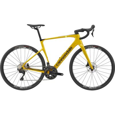 Fahrrad Cannondale Synapse Carbon 5 Shimano 105 12v Jaune 58 / 182-193 cm Fahrrad Cannondale Synapse Carbon 5 Shimano 105 12v Jaune 58 / 182-193 cm