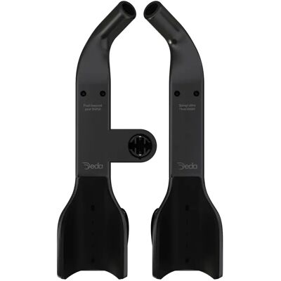 Kleiderbügelverlängerungen Deda Jet2 Hydro Noir 345 mm Kleiderbügelverlängerungen Deda Jet2 Hydro Noir 345 mm