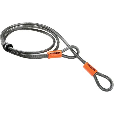Anti-Diebstahl-Schleifenkabel Kryptonite Kryptoflex Gris 10 mm x 220 cm Anti-Diebstahl-Schleifenkabel Kryptonite Kryptoflex Gris 10 mm x 220 cm