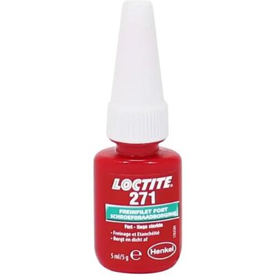 Netzbremse mit hohem Widerstand in Blisterverpackung Loctite 271 Rouge 5 ml Netzbremse mit hohem Widerstand in Blisterverpackung Loctite 271 Rouge 5 ml