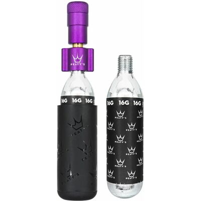 Pompe / Gonfleur CO2 Holeshot Peaty's Violet 16 g Pompe / Gonfleur CO2 Holeshot Peaty's Violet 16 g