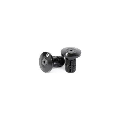 Saltbmx Lenkerendenkappen - 6061-T6 Schwarz - Leicht & Robust Saltbmx Lenkerendenkappen - 6061-T6 Schwarz - Leicht & Robust