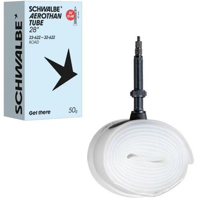 Fahrradschlauch Ventil Schwalbe Aerothan TPU SV15 V.SV 40 Blanc 28" Fahrradschlauch Ventil Schwalbe Aerothan TPU SV15 V.SV 40 Blanc 28"