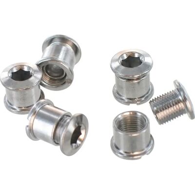 Var Kettenblatt Schrauben - 5er Pack - Stahl, Chrom-Optik Var Kettenblatt Schrauben - 5er Pack - Stahl, Chrom-Optik