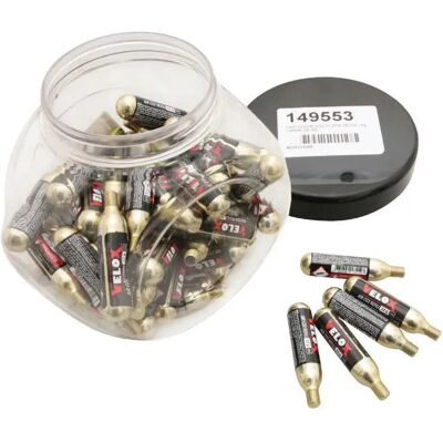 Velox - CO2-Kartusche 12g - Schraubgewinde - 50Stück Velox - CO2-Kartusche 12g - Schraubgewinde - 50Stück