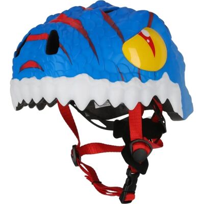 Crazy Safety - Blauer Dino Kinder Fahrradhelm - EN1078-zertifiziert Crazy Safety - Blauer Dino Kinder Fahrradhelm - EN1078-zertifiziert