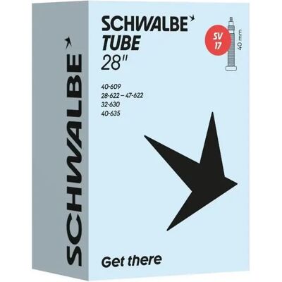 Schlauch Presta-Ventil Schwalbe SV17 Bleu 28"x1,10/1,75 Schlauch Presta-Ventil Schwalbe SV17 Bleu 28"x1,10/1,75