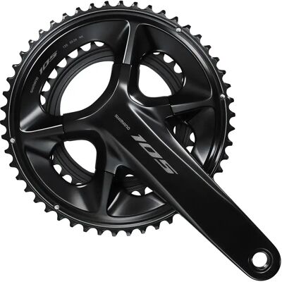 Doppeltes Tretlager Shimano 105 FC-R7100 12V Schwarz 34/50T Doppeltes Tretlager Shimano 105 FC-R7100 12V Schwarz 34/50T