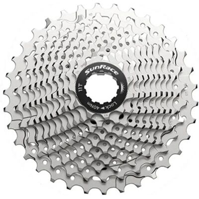 Sunrace CSRX11 11-Gang Silber Kassette - Fahrradteile Sunrace CSRX11 11-Gang Silber Kassette - Fahrradteile