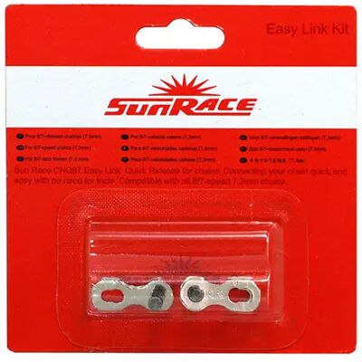 Sunrace Fahrradkettenglied - 7-8 Gang - Silber - 10 Stk Sunrace Fahrradkettenglied - 7-8 Gang - Silber - 10 Stk