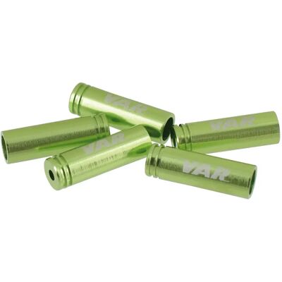Marke Modell Aluminiumgehäuse-Endkappen - Kabelenden für 4mm Kabel - 100 Stück Marke Modell Aluminiumgehäuse-Endkappen - Kabelenden für 4mm Kabel - 100 Stück