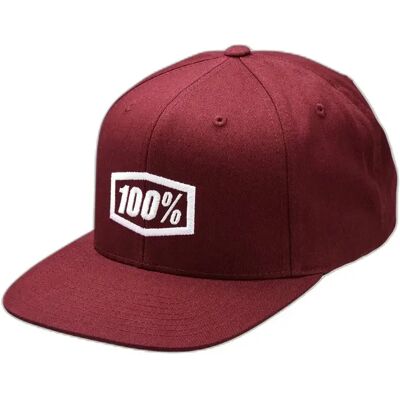 Mütze 100% icon snapback aj fit Rouge Mütze 100% icon snapback aj fit Rouge