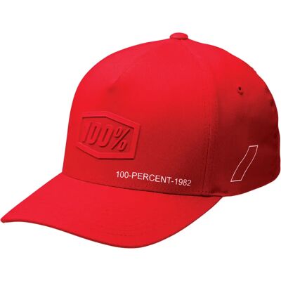 Mütze 100% shadow flexfit x-fit Rouge S/M Mütze 100% shadow flexfit x-fit Rouge S/M