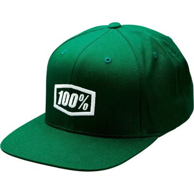 Mütze 100% icon snapback aj fit Vert Mütze 100% icon snapback aj fit Vert