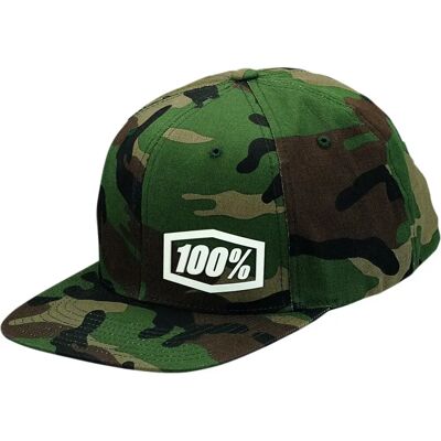 Mütze 100% machine snapback lyp fit Vert Mütze 100% machine snapback lyp fit Vert