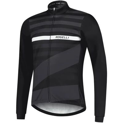 Pullover Rogelli Stripe Noir M Homme Pullover Rogelli Stripe Noir M Homme