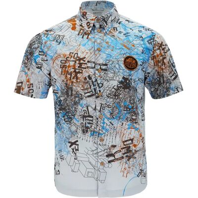 Kurzarmhemd Silvini Urban Montoro Gris S Homme Kurzarmhemd Silvini Urban Montoro Gris S Homme