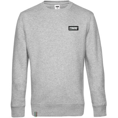 Sweatshirt mit Logo-Patch 226ERS Gris XL Sweatshirt mit Logo-Patch 226ERS Gris XL