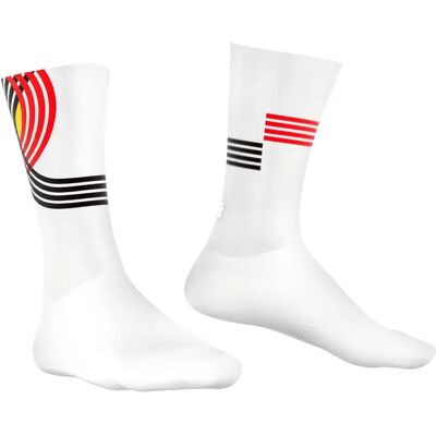 Socken Bioracer Tech Belgique Edition Olympique Blanc L (36/38) Socken Bioracer Tech Belgique Edition Olympique Blanc L (36/38)