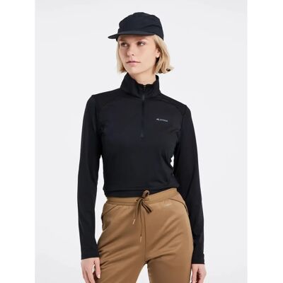 Pullover 1/4 Reißverschluss Frau Protest Prtsenna Noir 40 Femme Pullover 1/4 Reißverschluss Frau Protest Prtsenna Noir 40 Femme