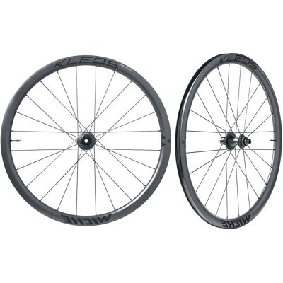 Paar Räder Miche Kleos RD 36 100/142 Disque CL carbone - Sram XD Noir 700C Paar Räder Miche Kleos RD 36 100/142 Disque CL carbone - Sram XD Noir 700C