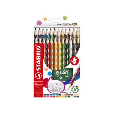STABILO EASYcolors R Buntstifte farbsortiert, 24 St. STABILO EASYcolors R Buntstifte farbsortiert, 24 St.