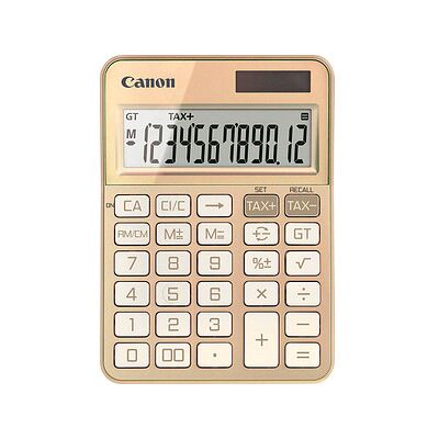 Canon KS-125KB-GD Tischrechner gold Canon KS-125KB-GD Tischrechner gold
