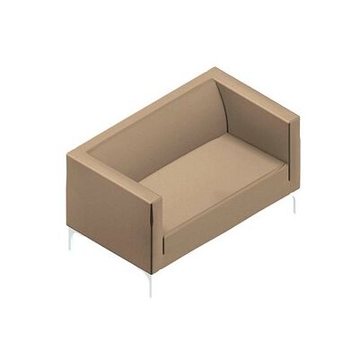 Quadrifoglio Zweisitzer Sofa Arte Beige - Möbel Quadrifoglio Zweisitzer Sofa Arte Beige - Möbel