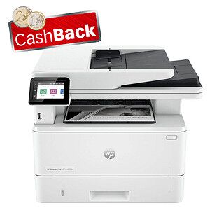 AKTION: HP Laserjet Pro MFP 4102fdn 4 in 1 Laser-Multifunktionsdrucker weiß, HP Instant Ink-fähig mit CashBack