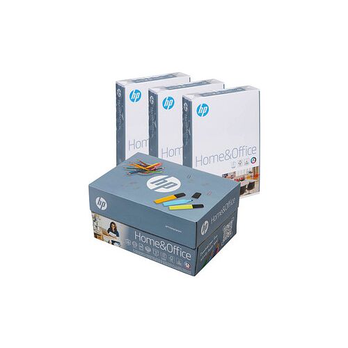 HP Kopierpapier Home & Office DIN A4 80 g/qm 3x 500 Blatt Maxi-Box