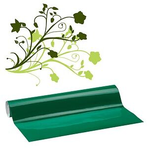 PLOTTIX PL0502012 - Permanent Vinylblatt - 31,5cm x 1m - Grün - Vinylblatt PLOTTIX PL0502012 - Permanent Vinylblatt - 31,5cm x 1m - Grün - Vinylblatt