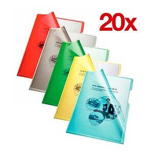 Bene Dokumenthülle - Farbig, DIN A4, 0,15mm PVC Bene Dokumenthülle - Farbig, DIN A4, 0,15mm PVC