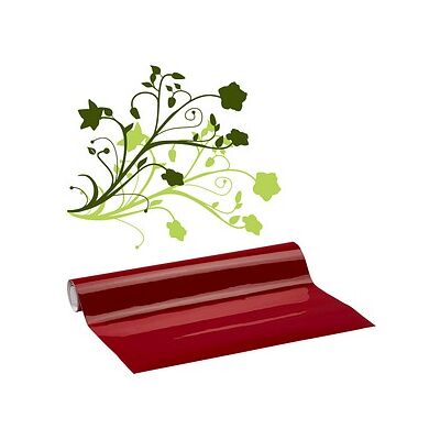 plottiX Vinylfolie permanent rot 31,5 cm x 1,0 m, 1 Rolle plottiX Vinylfolie permanent rot 31,5 cm x 1,0 m, 1 Rolle