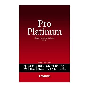 Canon Fotopapier PT-101 DIN A3+ glänzend 300 g/qm 10 Blatt