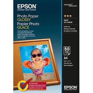 EPSON Fotopapier S042539 DIN A4 glänzend 200 g/qm 50 Blatt