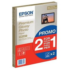 EPSON Fotopapier S042169 DIN A4 glänzend 255 g/qm 2x 15 Blatt