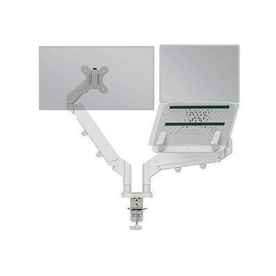 AKTION: LEITZ Laptop-Monitor-Halterung Ergo 65380085 lichtgrau für 1 Monitor und 1 Laptop, Tischklemme mit Prämie nach Registrierung AKTION: LEITZ Laptop-Monitor-Halterung Ergo 65380085 lichtgrau für 1 Monitor und 1 Laptop, Tischklemme mit Prämie nach Registrierung