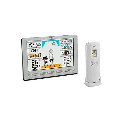 TFA® 35.1097 METEO JACK Wetterstation silber TFA® 35.1097 METEO JACK Wetterstation silber