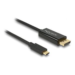 DeLOCK USB C/High Speed HDMI Kabel 4K 60 Hz 1,0 m schwarz