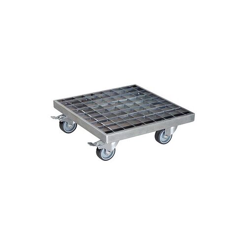WAGNER® design yourself Pflanzenroller GH 7015 Metall silber quadratisch 29,0 x 9,5 cm