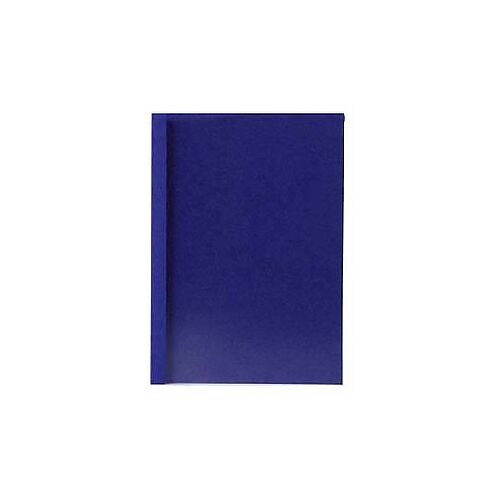 LMG Thermo-Bindemappen blau Lederkarton für 5 - 15 Blatt, 50 St.